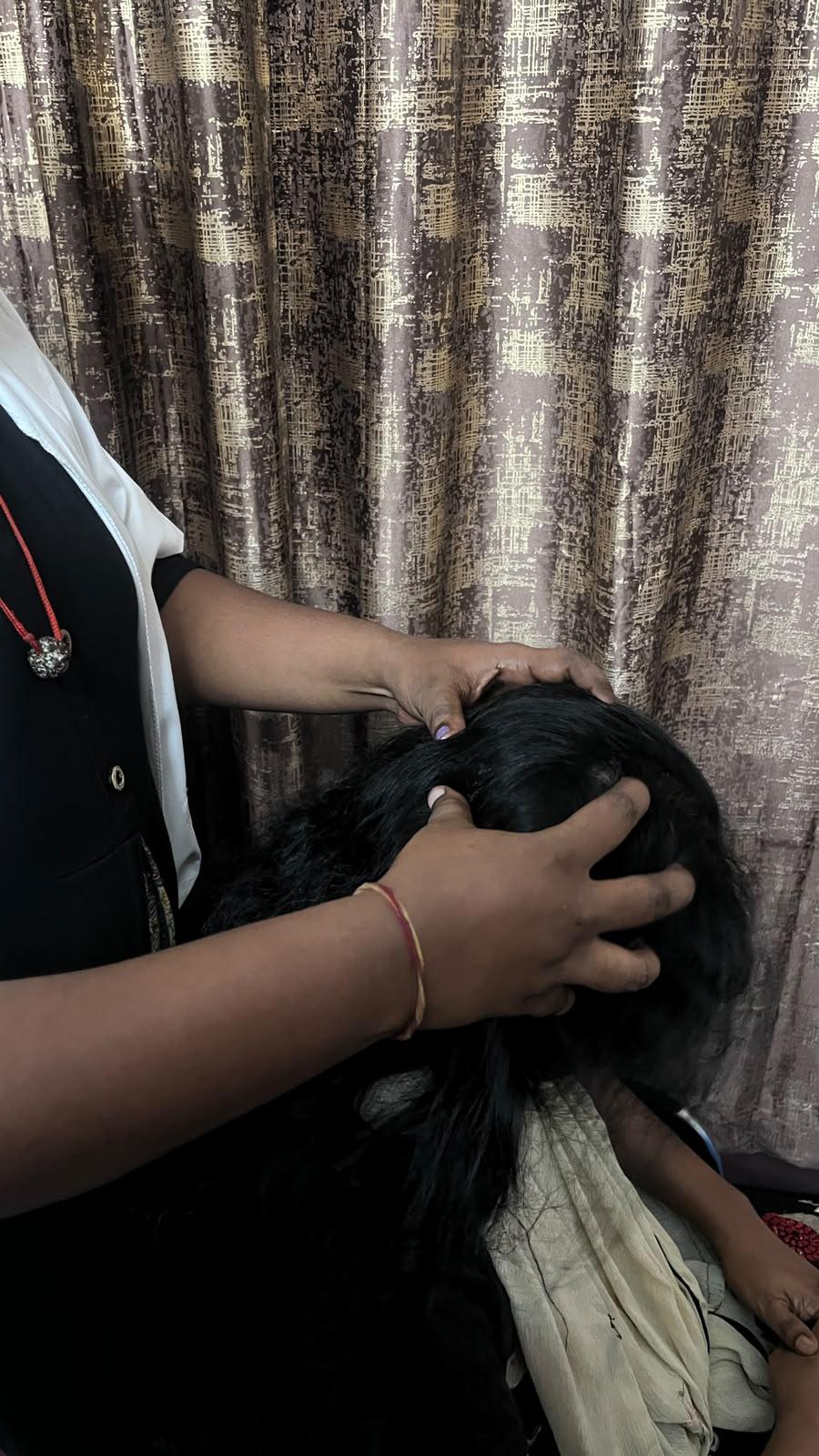Natural drug-free therapy session at JSV Padha Sigichai Mayam